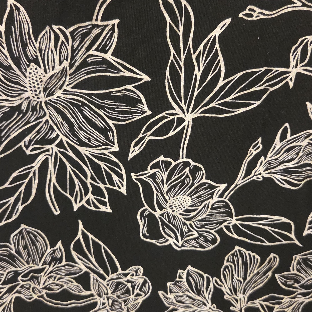 Beautiful, Sustainable, Maxi Wrap Dress In A Black/White Floral Pattern. Size S - Picture 10 of 13